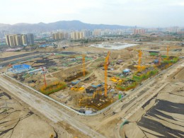 蘭州恒大山水城項目D、E地塊土石方工程施工